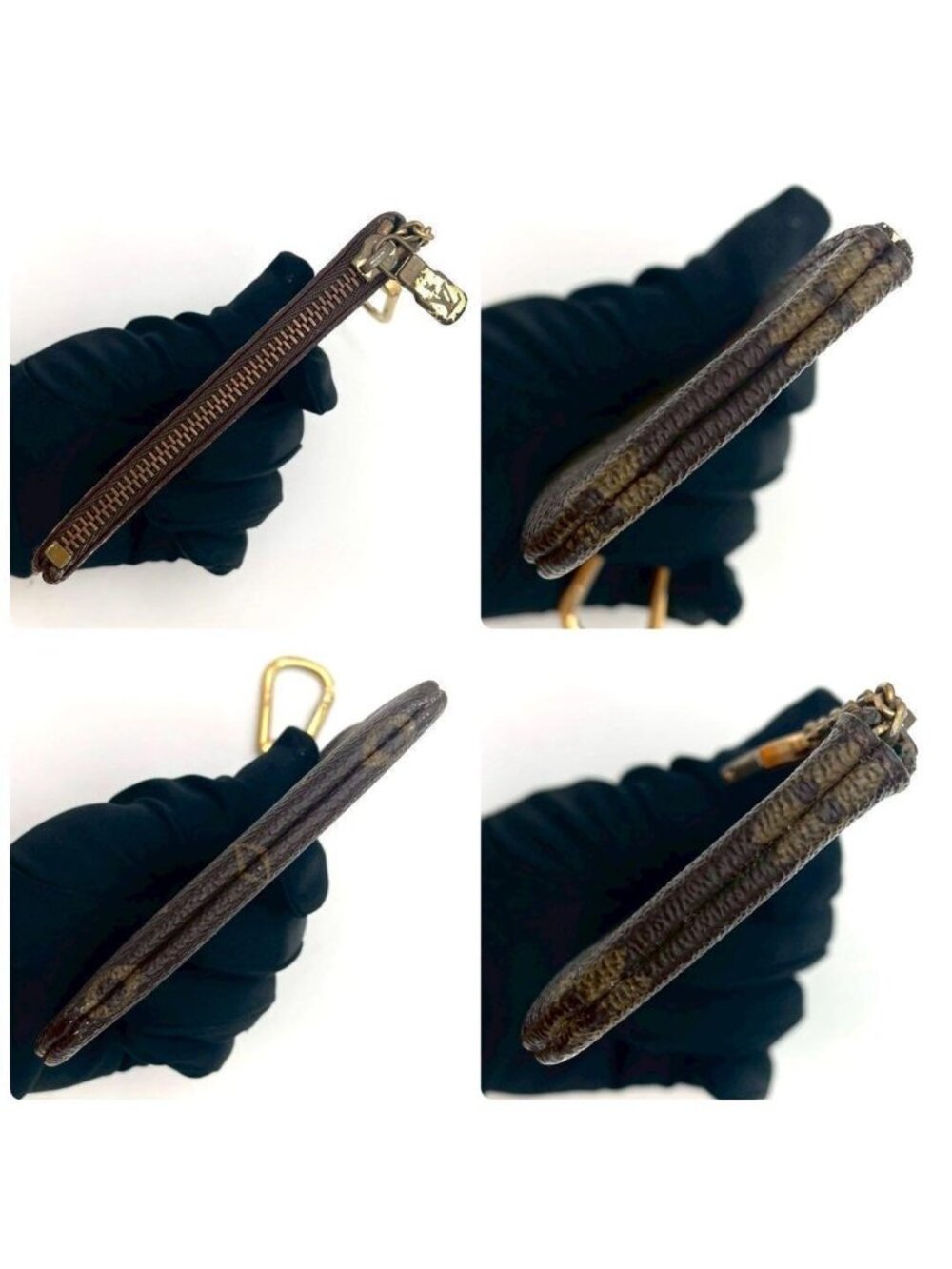 ★SOLD★ Louis Vuitton Pochette Cles Monogram Coin Case Key Purse - Picture 4 of 8